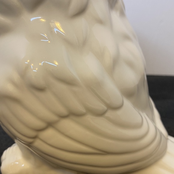 White Ceramic Owl - Picture 8 of 8